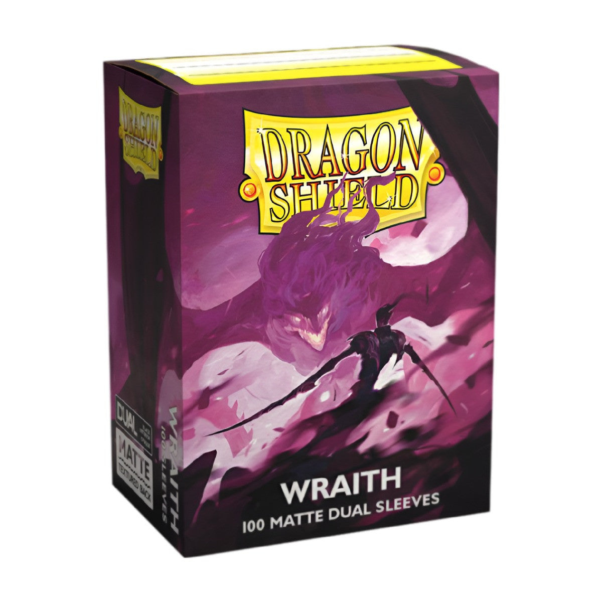 Dragon Shield Sleeves Standard Size Dual Matte Wraith Alaric Chaos Wraith 100 Ct 5 Packs ATM15056K3