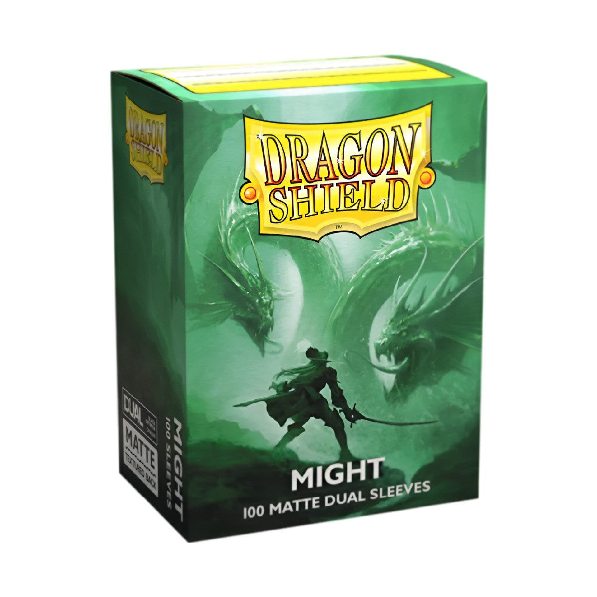 Dragon Shield Sleeves Standard Size Dual Matte Might 100 Ct 5 Packs ATM15058K2
