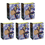 Dragon Shield Sleeves Standard Matte Mha All Might Punch Art Limited Edition 100 Ct 5 Packs ATM16035K2