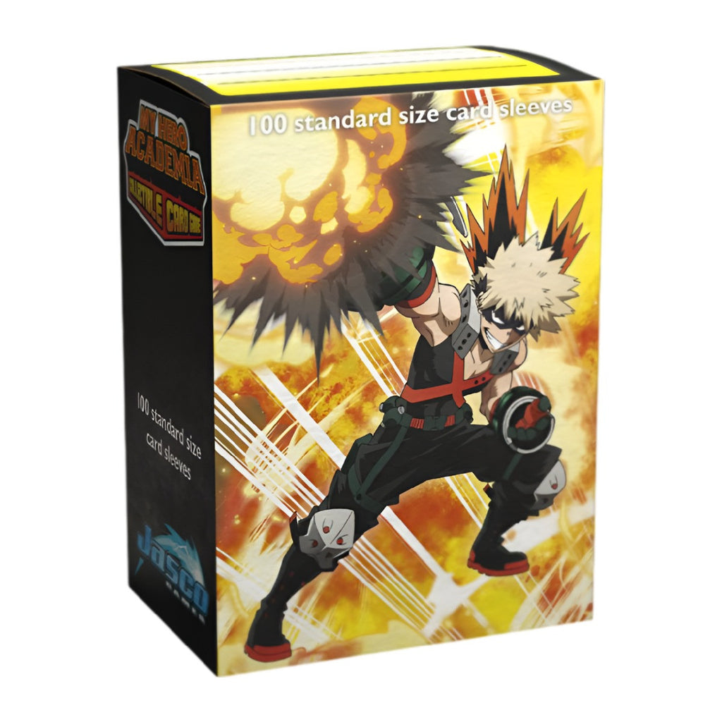 Dragon Shield Sleeves Standard Matte Mha Bakugo Explode Art Limited Edition 100 Ct 10 Packs ATM16036K1