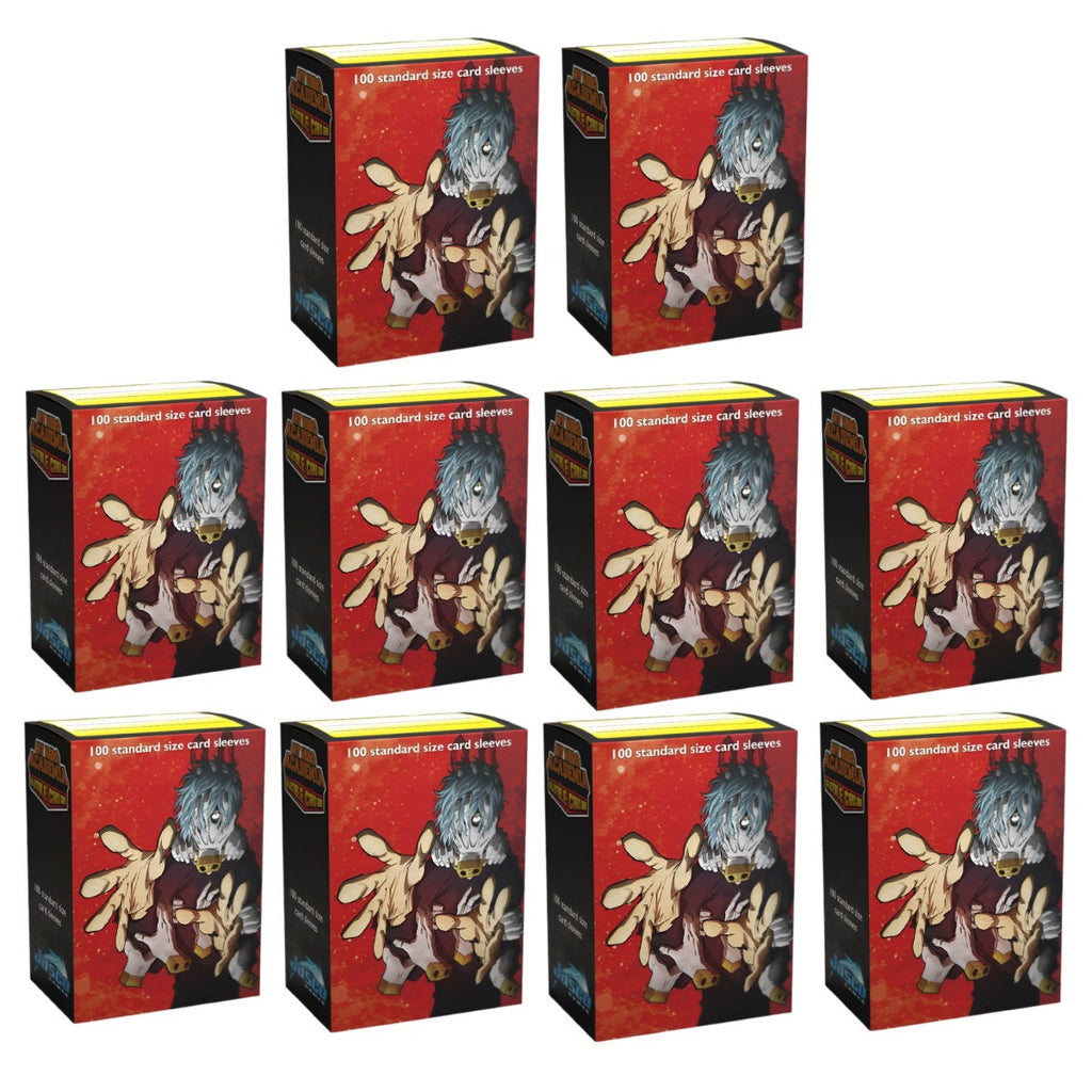 Dragon Shield Sleeves Standard Matte Mha Shigaraki Art Limited Edition 100 Ct 10 Packs ATM16037K1