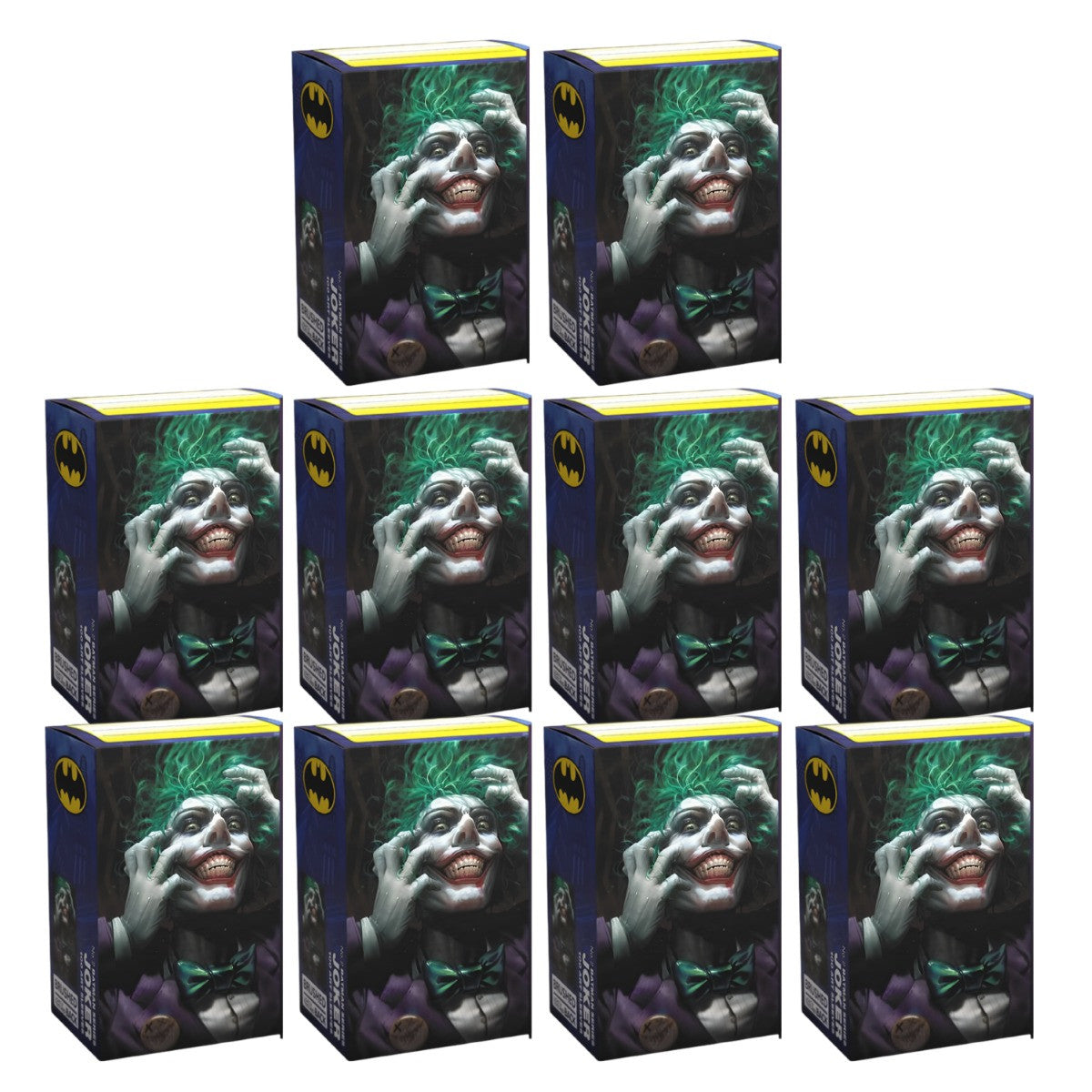 Dragon Shield Sleeves Standard Size Brushed Art The Joker Protective 100 Ct 10 Packs ATM16067K1