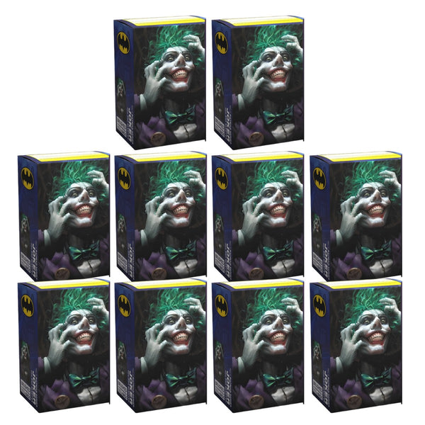 Dragon Shield Sleeves Standard Size Brushed Art The Joker Protective 100 Ct 10 Packs ATM16067K1