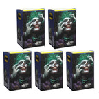 Dragon Shield Sleeves Standard Size Brushed Art The Joker Protective 100 Ct 5 Packs ATM16067K2