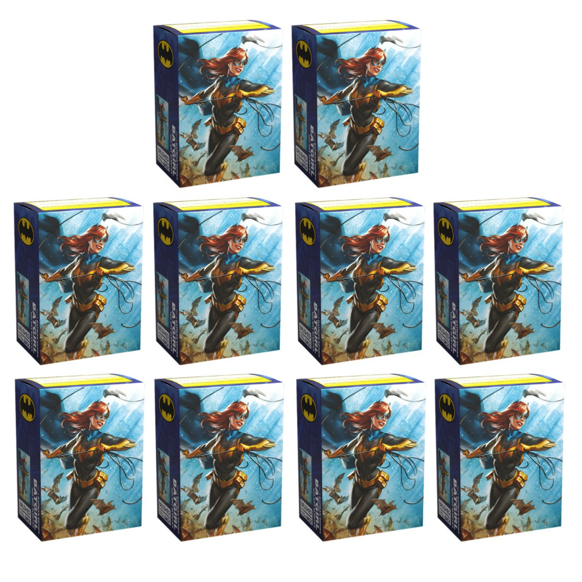 Dragon Shield Sleeves Standard Brushed Batman No 3 Batgirl Art Limited Edition 100 Ct 10 Packs ATM16068K1