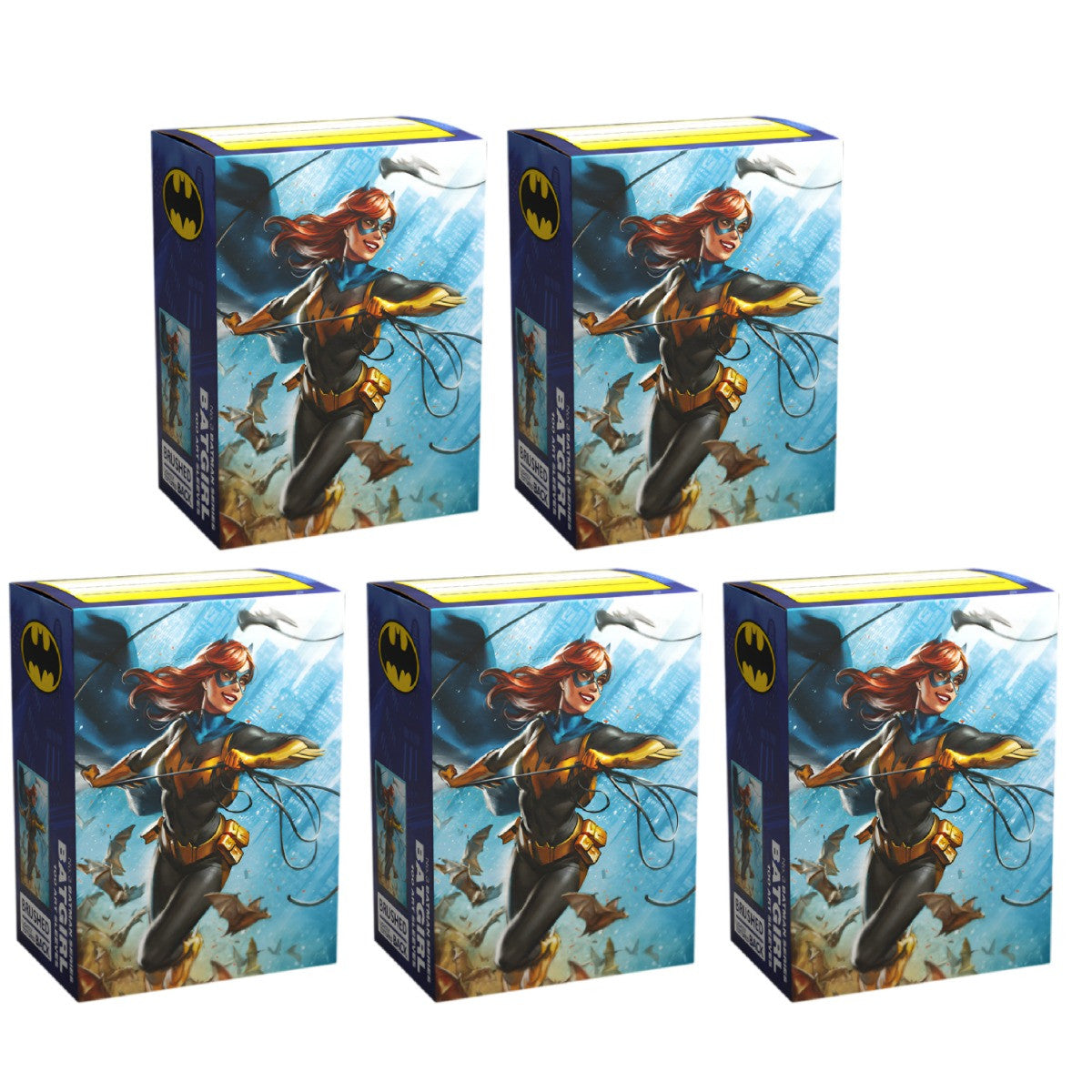 Dragon Shield Sleeves Standard Brushed Batman No 3 Batgirl Art Limited Edition 100 Ct 5 Packs ATM16068K2