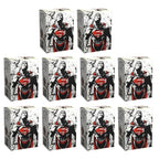 Dragon Shield Sleeves Standard Size Dual Matte Superman Core Red/White 100 Ct 10 Packs ATM16076K1