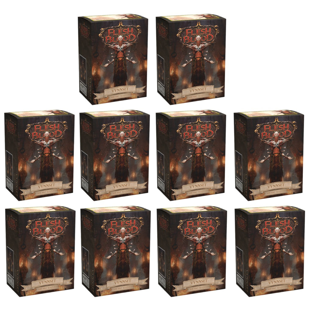 Dragon Shield Sleeves Standard Matte Flesh & Blood Vynnset Art Limited Edition 100 Ct 10 Packs ATM16092K1
