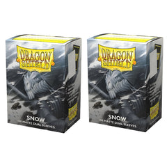 Dragon Shield Sleeves Standard Dual Matte Snow Nirin 100 Ct ATM15005K1