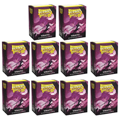 Dragon Shield Sleeves Standard Size Dual Matte Wraith Alaric Chaos Wraith 100 Ct 10 Packs ATM15056K2