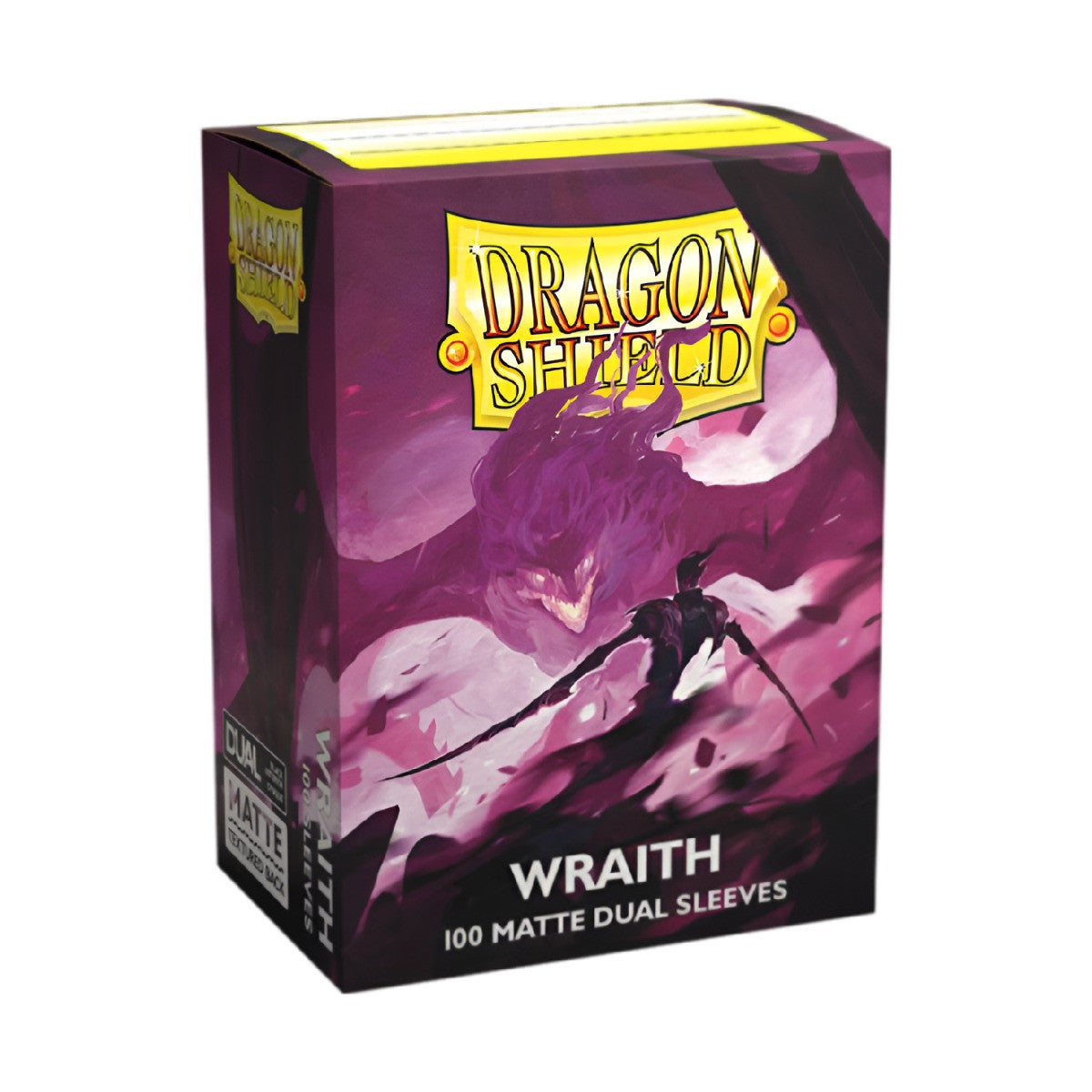 Dragon Shield Sleeves Standard Size Dual Matte Wraith Alaric Chaos Wraith 100 Ct 10 Packs ATM15056K2