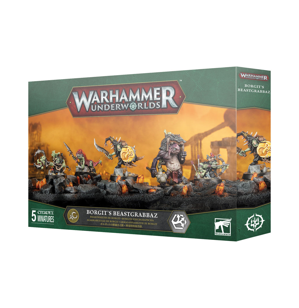 Games Workshop Warhammer 40K Warhammer Underworlds Borgit'S Beast grabbaz 109-33