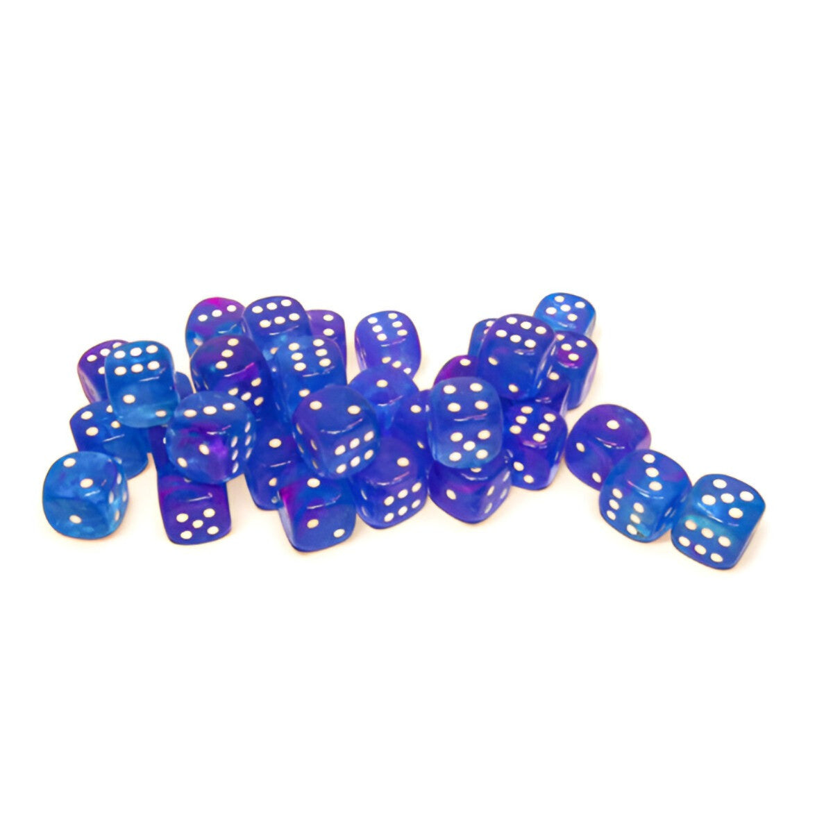 Chessex 12mm 36d6 Nebula Luminary Aura/White-CHX27967