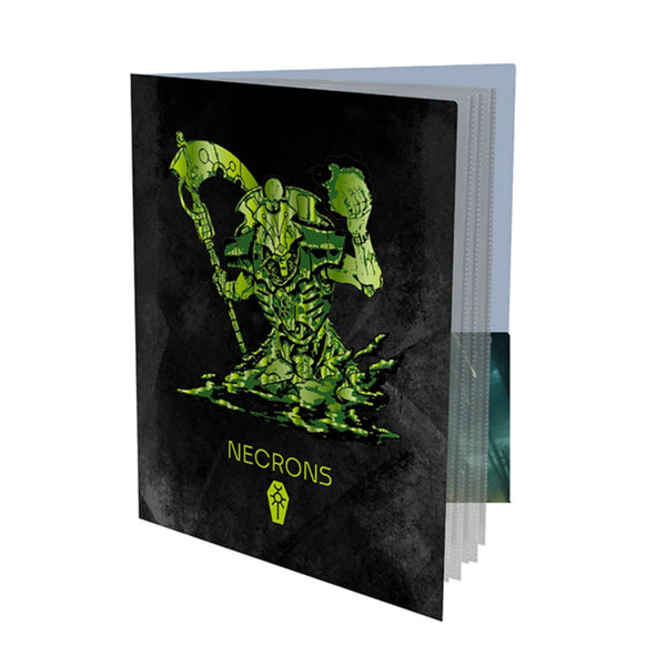 Ultra Pro Warhammer 40K Necron Codex Aligned Datasheet & Index Card Folio UPR16562