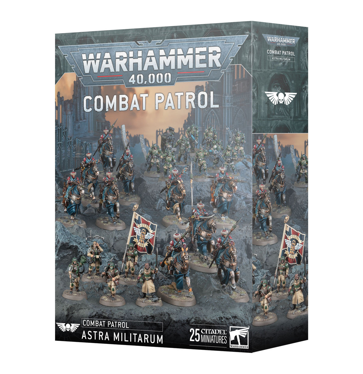 Games Workshop Warhammer 40K Astra Militarum Combat Patrol Plastic Box 73-473