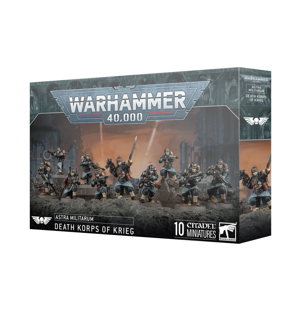 Games Workshop Warhammer 40K Astra Militarum Death Korps Of Krieg Plastic Box 47-80