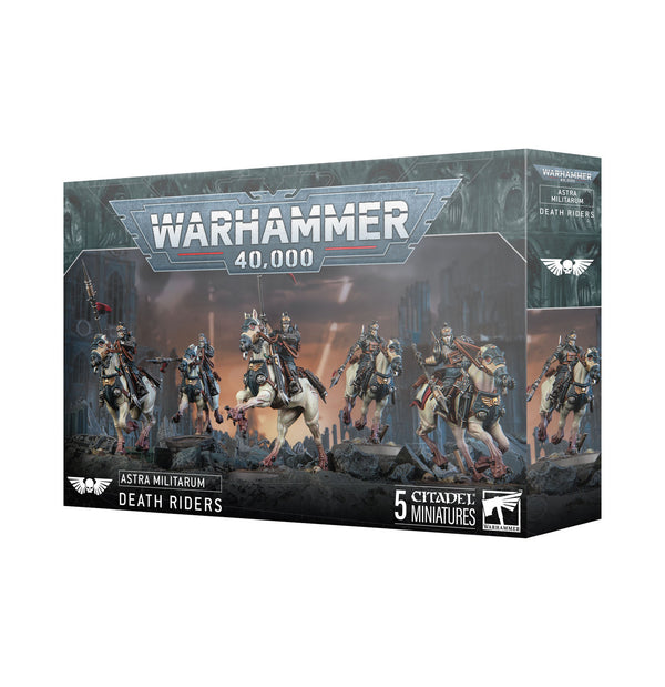 Games Workshop Warhammer 40K Astra Militarum Death Riders Plastic Box 47-74