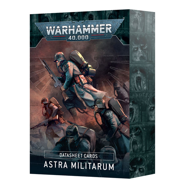 Games Workshop Warhammer 40K Astra Militarum Datasheet Cards English 47-02