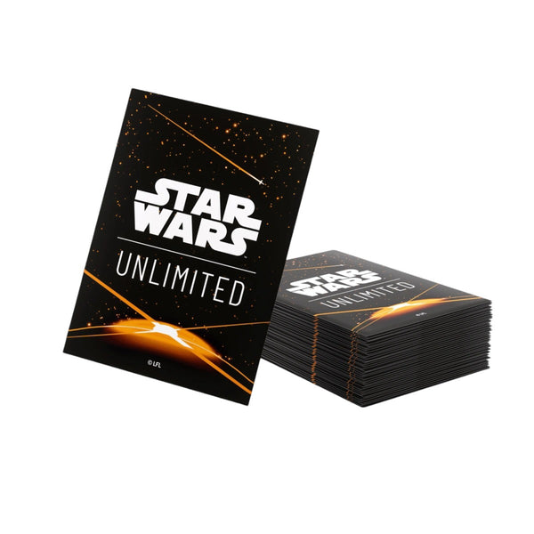 Gamegenic Star Wars Unlimited Premium Art Sleeve Card Back Orange GGS15077ML