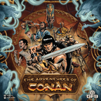 Gale Force Nine The Adventures of Conan Base Game Epic Fantasy Board Game for Adults and Family Strategic Adventure Gameplay GF9CON01
