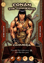 Gale Force Nine The Adventures of Conan Base Game Epic Fantasy Board Game for Adults and Family Strategic Adventure Gameplay GF9CON01