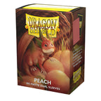 Dragon Shield Sleeves Standard Size Dual Matte Peach Piip 100 Ct AT-15053