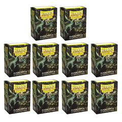 Dragon Shield Sleeves Standard Dual Matte Eucalyptus Lehel 100 Ct 10 Packs ATM15049K1