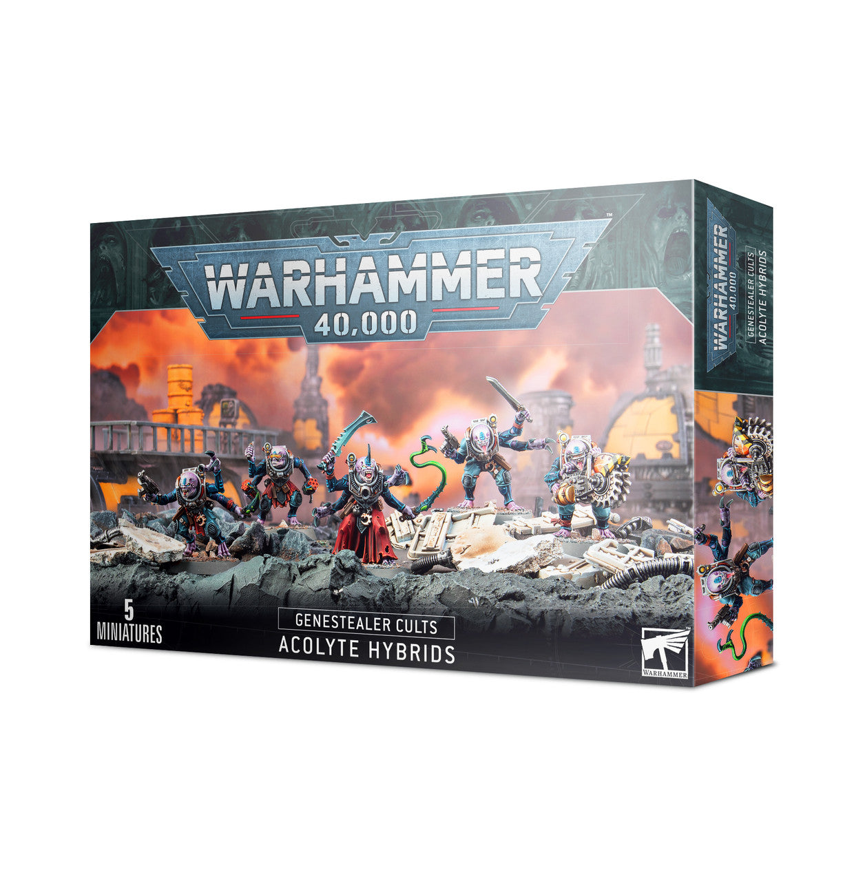 Games Workshop Warhammer 40K Genestealer Cults Acolyte Hybrids Miniature 51-51
