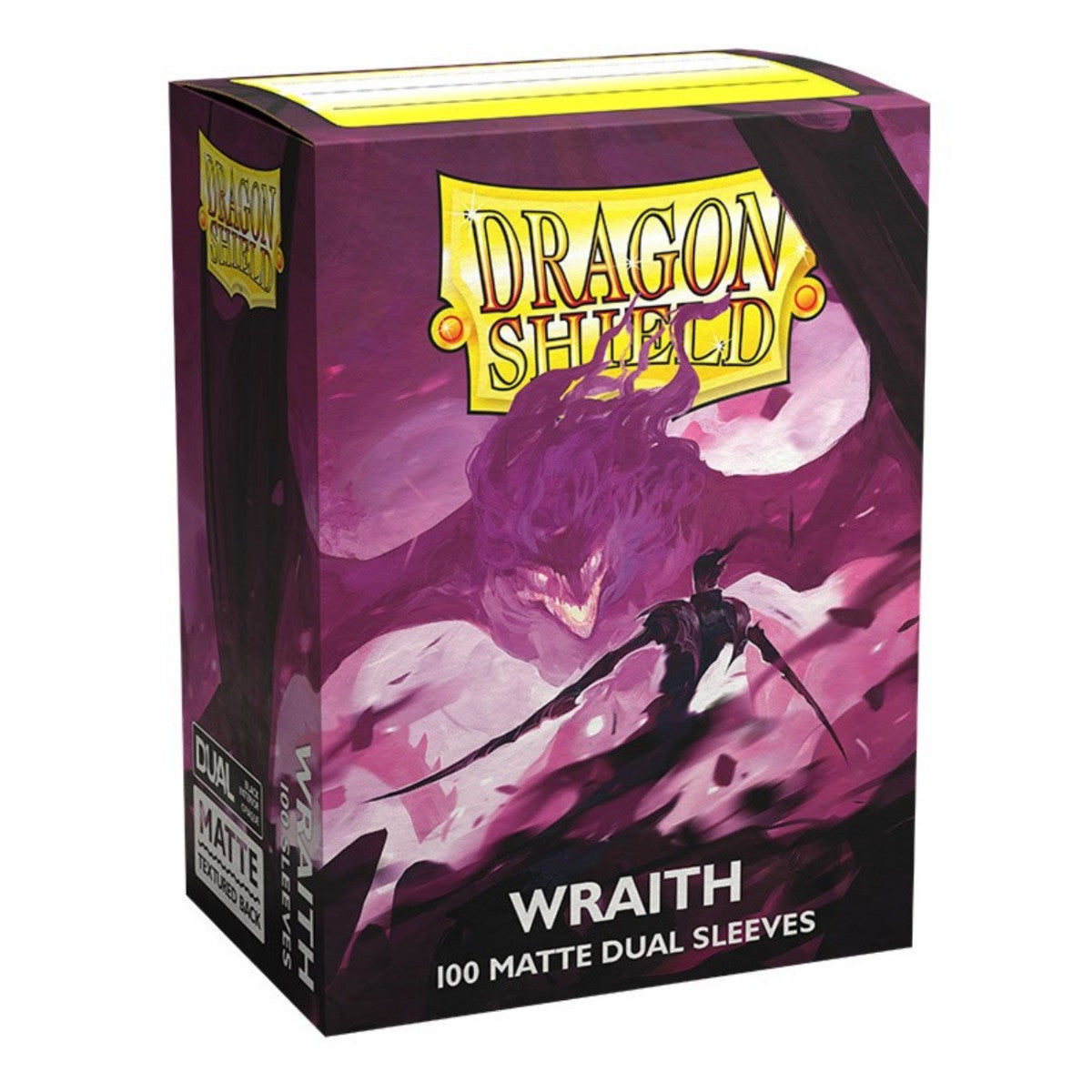 Dragon Shield Sleeves Standard Size Dual Matte Wraith Alaric Chaos Wraith 100 Ct ATM15056