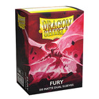Dragon Shield Sleeves Standard Dual Matte Fury Alaric Crimson King 100 Ct 10 Packs ATM15055K1