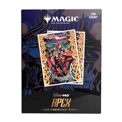 Magic the Gathering Apex Aetherdrift Chandra Apark Hunter Deck Protectors (Variant Art PW) (105ct) UPI-38673