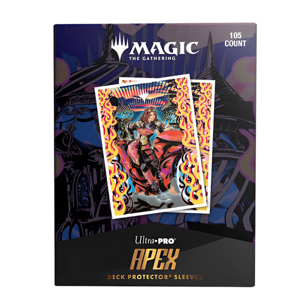 Magic the Gathering Apex Aetherdrift Chandra Apark Hunter Deck Protectors (Variant Art PW) (105ct) UPI-38673