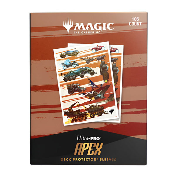 Ultra Pro Magic the Gathering CCG Apex Aetherdrift Finish Line Bundle Key Art Deck Protectors (105ct) UPI-38675