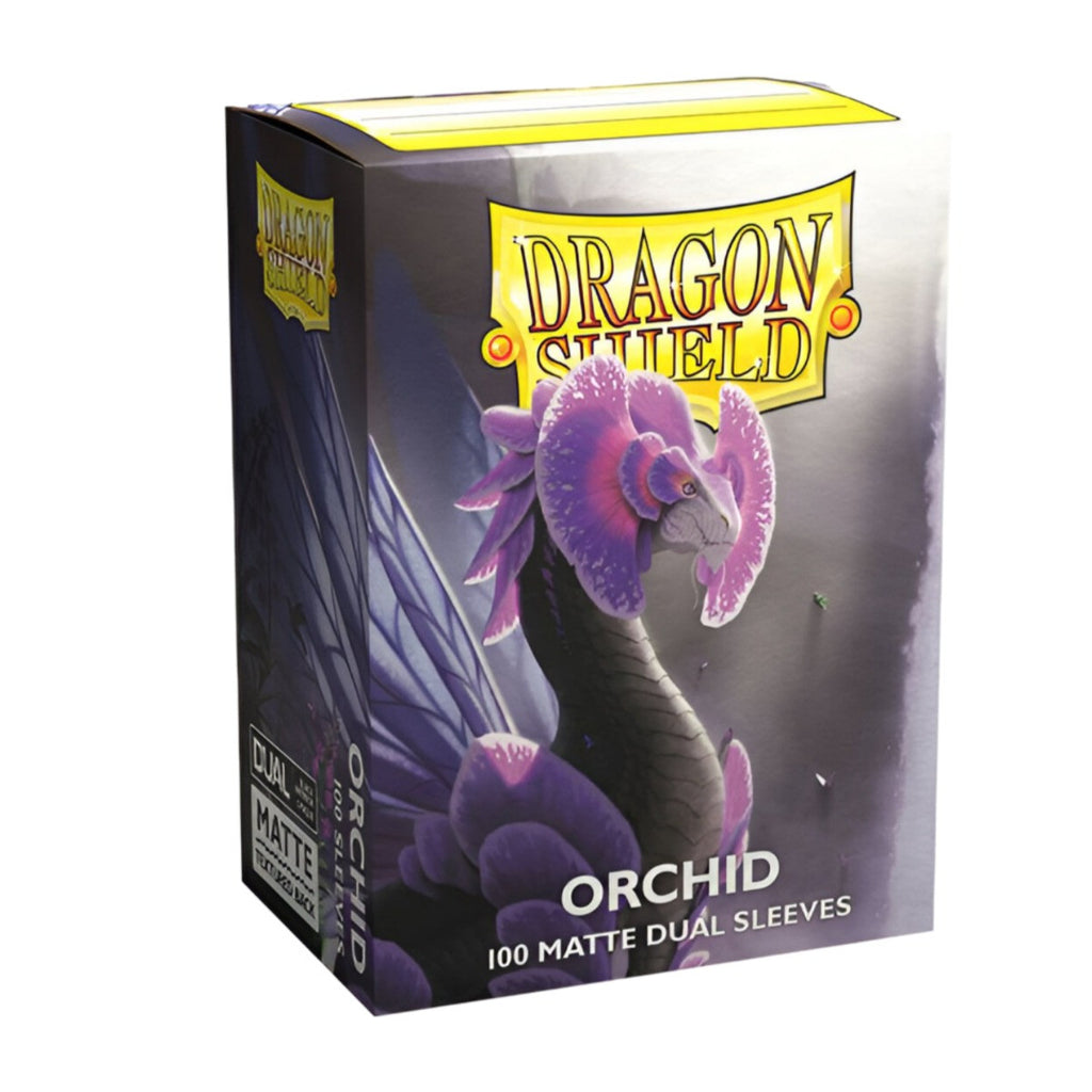 Dragon Shield Sleeves Standard Size Dual Matte Orchid Emme 100 Ct 5 Packs ATMDSH15041K2