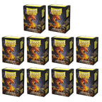 Dragon Shield Sleeves Standard Dual Matte Lightning Ailia 100 Ct 10 Packs ATMDSH15047K1