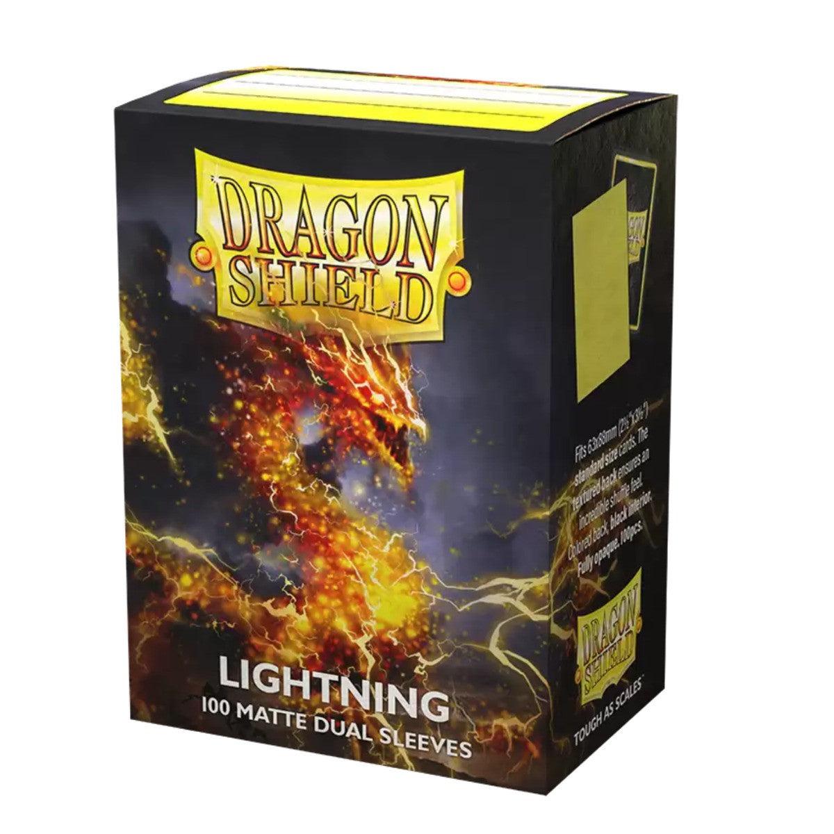 Dragon Shield Sleeves Standard Dual Matte Lightning Ailia 100 Ct 10 Packs ATMDSH15047K1