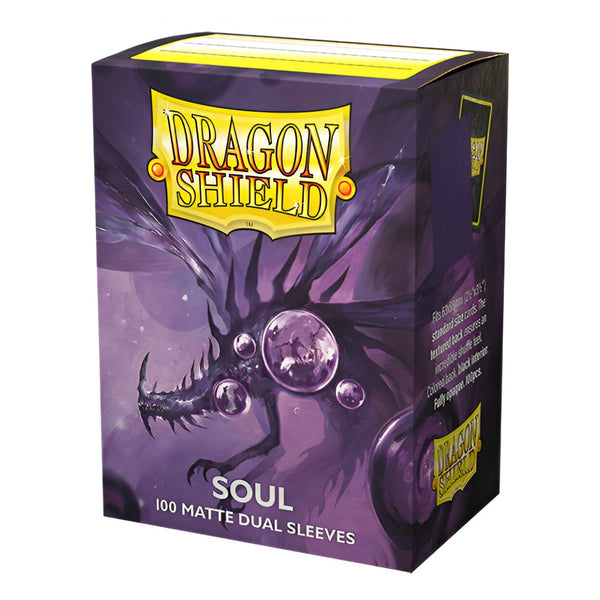 Dragon Shield Sleeves Standard Dual Matte Purple/Soul 100 Ct ATMDSH15062