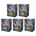 Dragon Shield Sleeves Standard Dual Matte Blue/Silver Special Edition 100 Ct 5 Packs ATMDSH15064K1