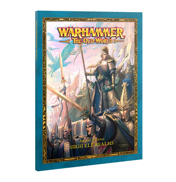 Games Workshop Warhammer The Old World Arcane Journal High Elf Realms SB Book 13-01