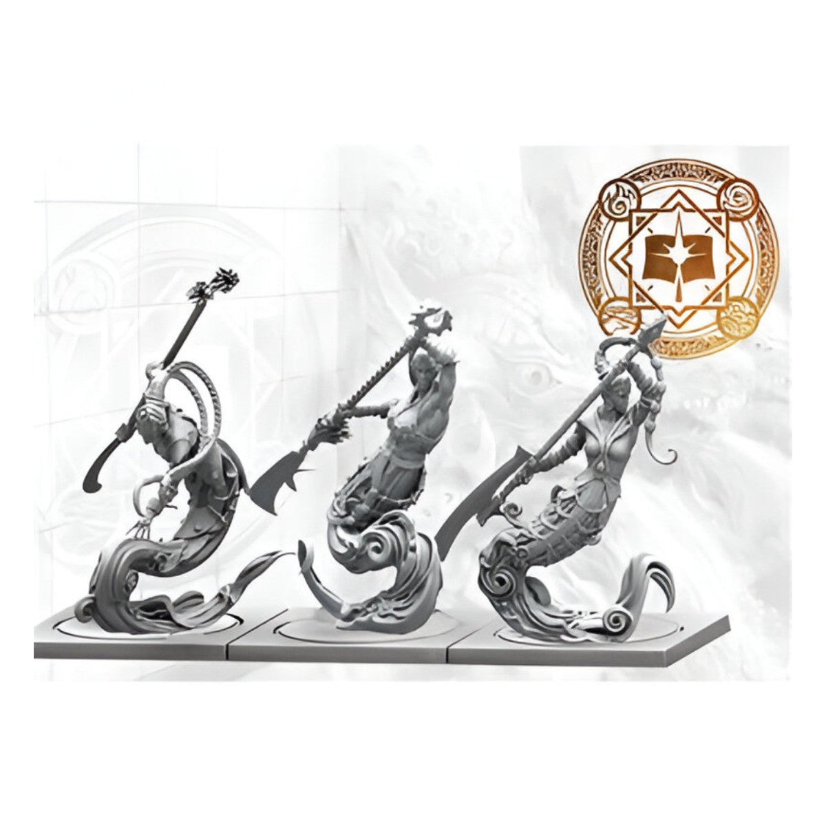 Para Bellum Games Conquest Sorcerer Kings Steelheart Djinn With Polearm PBSK304