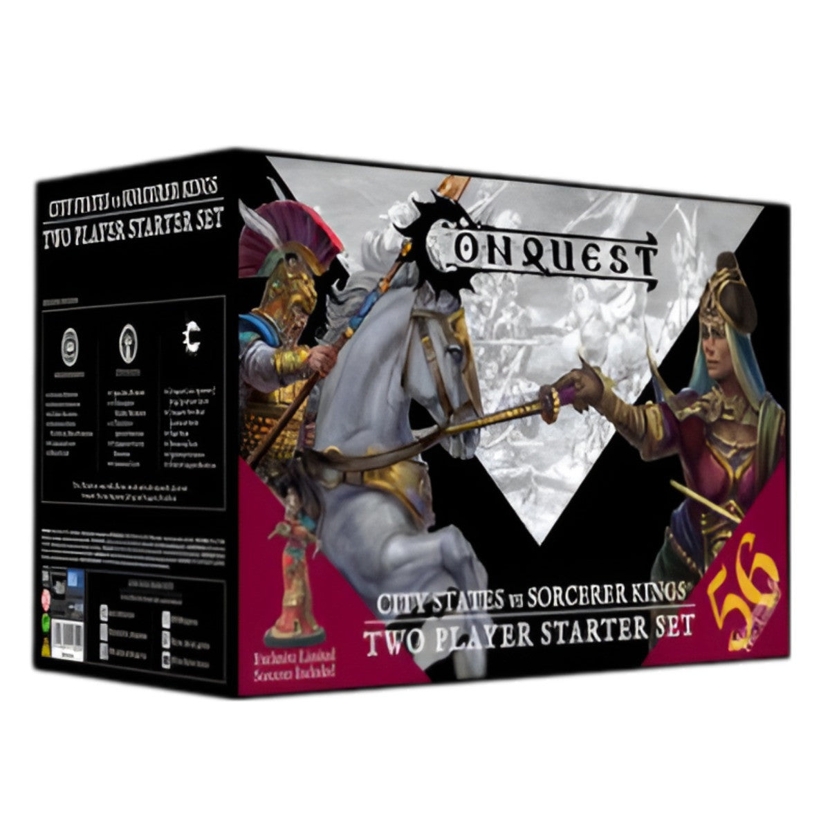 Para Bellum Games Conquest Two Player Starter Set Sorcerer Kings Vs City States PBW1057