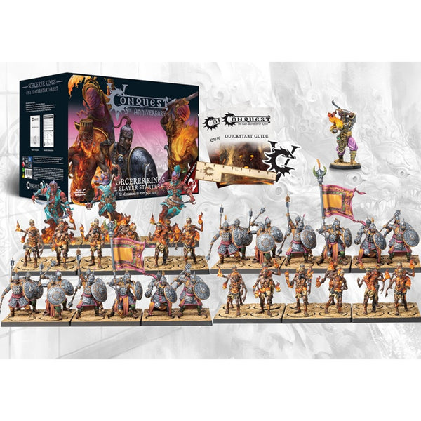 Para Bellum Games Conquest Sorcerer Kings Conquest 5Th Anniversary Supercharged Starter Set PBW6079