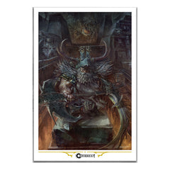Para Bellum Games Conquest Iconic Art Print The Dweghom Raegh Theurodhin PBW1064