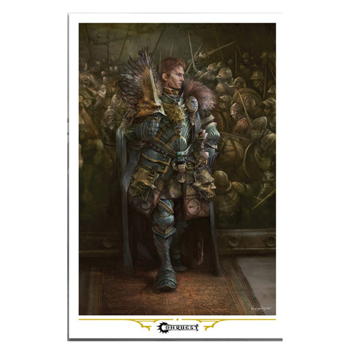 Para Bellum Games Conquest Iconic Art Print Hundred Kingdom Prince Fredrik PBW1078