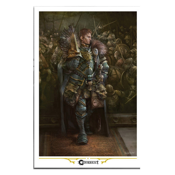 Para Bellum Games Conquest Iconic Art Print Hundred Kingdom Prince Fredrik PBW1078