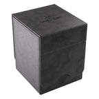 Gamegenic Squire Plus 100+ Xl Convertible Deck Box Holds 100 Double Sleeved Cards Premium Commander Card Case Detachable Slide Card Case Armorfyber Surface Black Color - GGS20213ML
