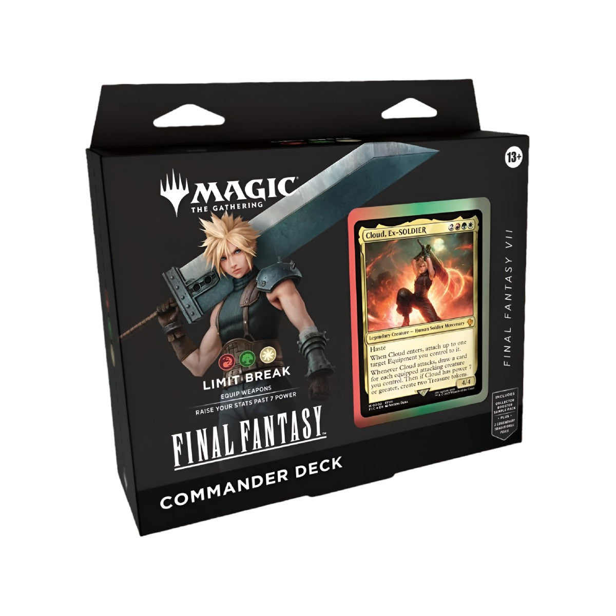 Magic the Gathering CCG Universes Beyond Final Fantasy Commander Deck Limit Break MTG-FinalFantasy-CDC-A