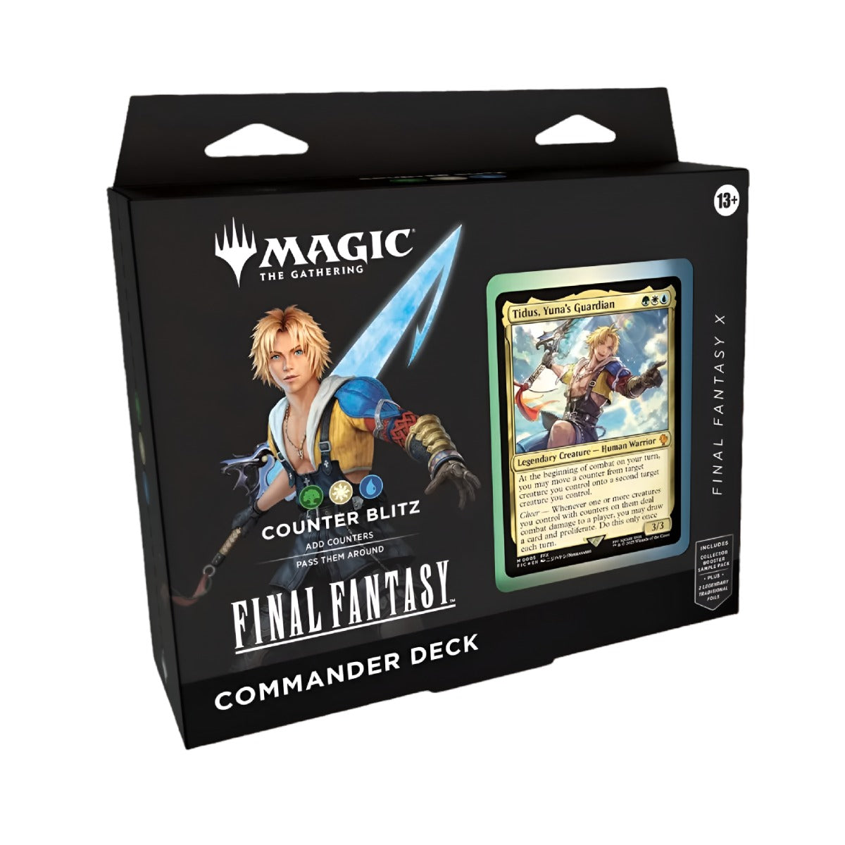 Magic the Gathering CCG Universes Beyond Final Fantasy Commander Deck Counter Blitz MTG-FinalFantasy-CDC-D