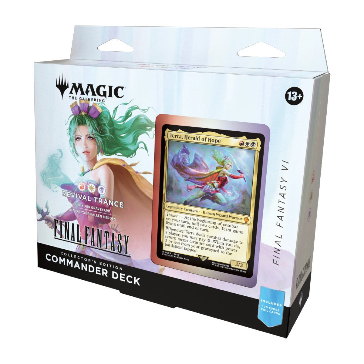Magic the Gathering CCG: Universes Beyond: Final Fantasy Commander Deck Collector's Edition Revival Trance