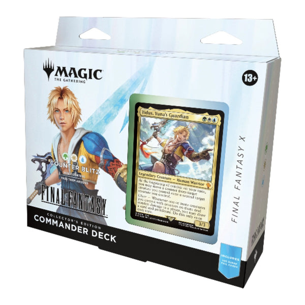 Magic the Gathering CCG Universes Beyond Final Fantasy Commander Deck Collector's Edition Counter Blitz